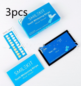 PAP Whitening Teeth Stickers Dazzle Whitening Teeth Strips (Option: Blue 7pairs3pcs)