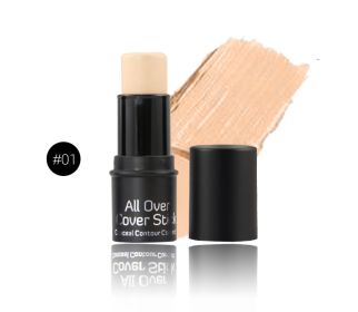 Three-Color Moisturizing Stick Cover Pimples Freckles Dark Circles Face Concealer (Option: 10G-1 Color)